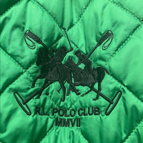 Ralph Lauren Green Quilted Puffer Jacket - Picture 6 of 16
